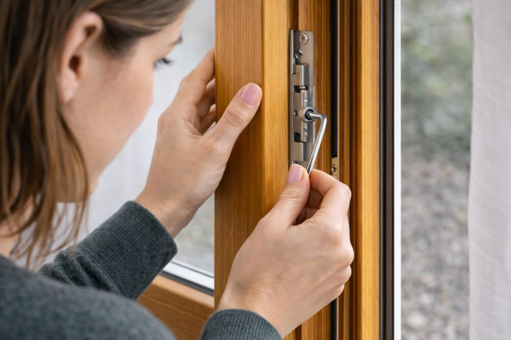 regulacja okna w przypadku klamki chodzącej ciężko