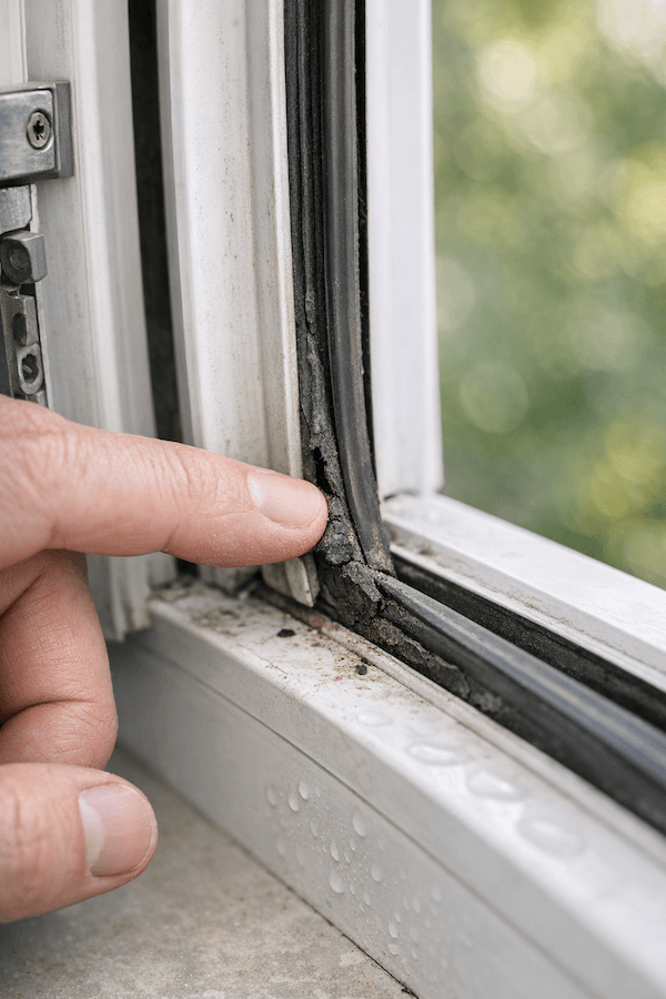 Jak wymienić uszczelki w oknach plastikowych, które są twarde